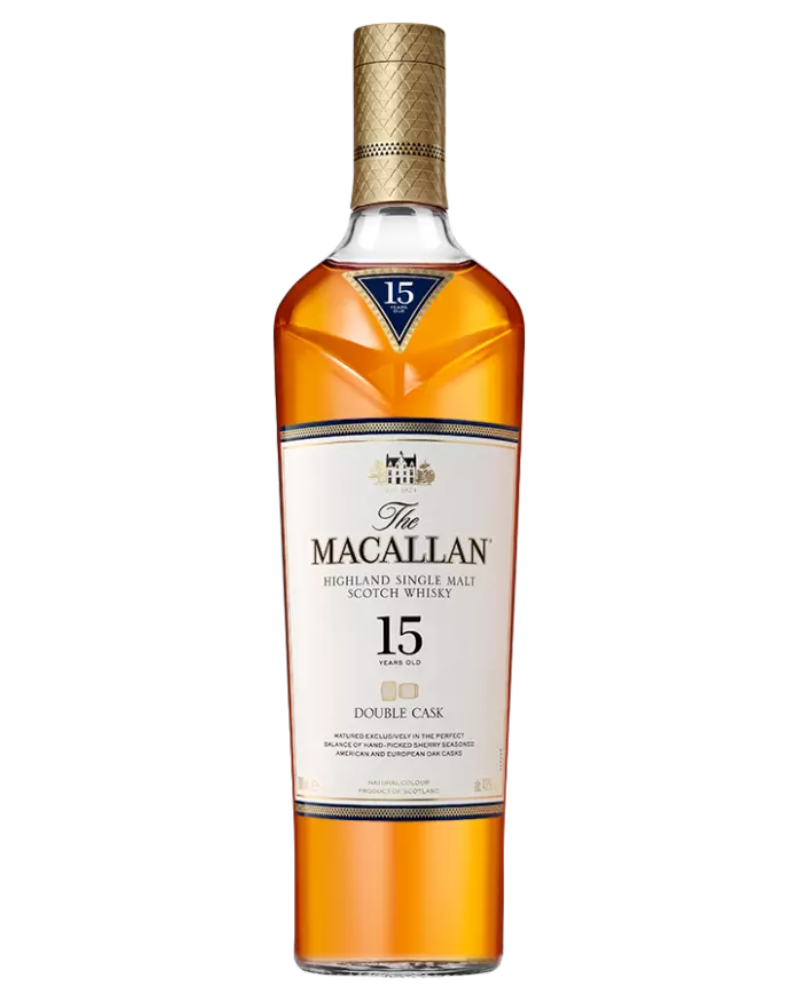 The Macallan Scotch Whisky 15 Years Double Cask