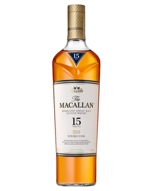 The Macallan Scotch Whisky 15 Years Double Cask