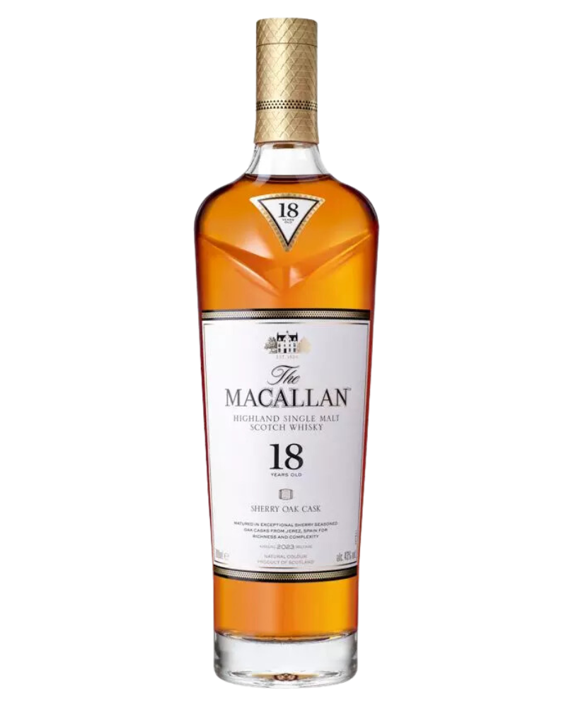 The Macallan Scotch Whisky 18 Years Sherry Oak