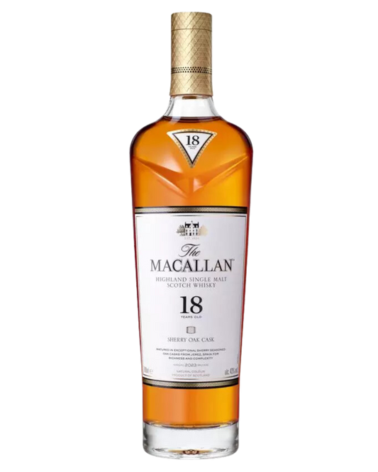 The Macallan Scotch Whisky 18 Years Sherry Oak