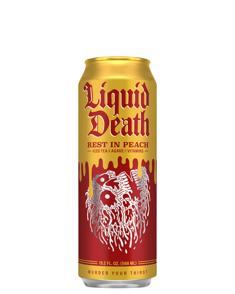 Liquid Death Rest in Peach Iced Tea